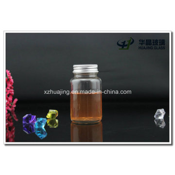 Pharmaceutical 100g Empty Clear Glass Bottles for Capsules